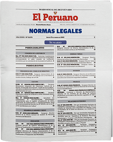 Normas Legales