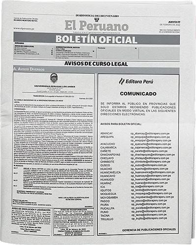 Boletín Oficial